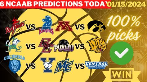 ncaa picks today.